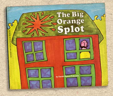 bi orange splot